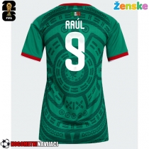 Ženske Nogometnih dresov Mehika Raul Jimenez #9 Domači SP 2026 Kratki rokavi